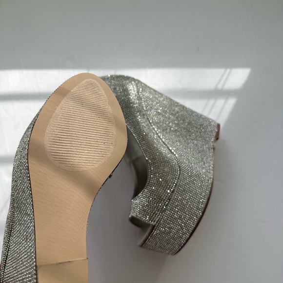 STEVE MADDEN/ macie rhinestone wedge heel - Picture 9 of 15